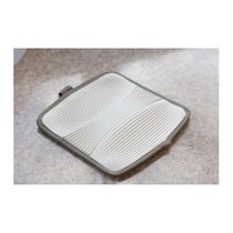 Tapete multiuso clean quadrado em silicone Hudson 20x20cm branco