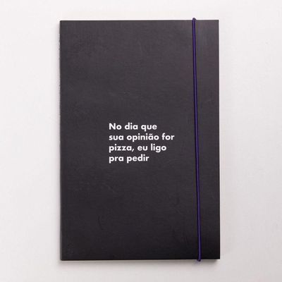 Caderno Amarguinhos Opinião For Pizza