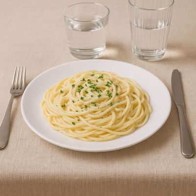 Kit 24 Pratos Redondos 25,5cm Plástico Branco Coza Restauran
