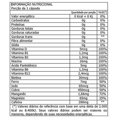 Kit 5 Polivitamínico Energia Catarinense 60 Capsulas