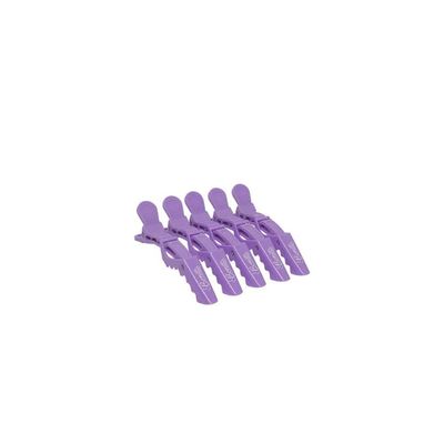 Clips Crocodilo Roxo Antiderrapante Bonitta Ref 223bt