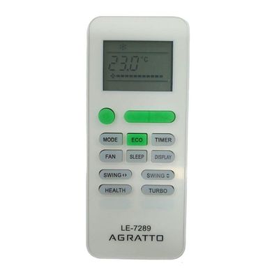 Controle Remoto Ar Condicionado Compativel Agratto Le-7289