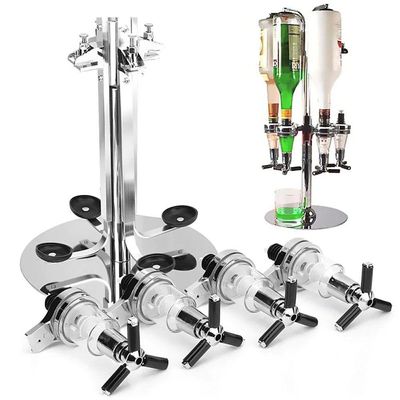 Porta Bebidas Giratório com Dosador Automático 4 Garrafas Lorben GT620