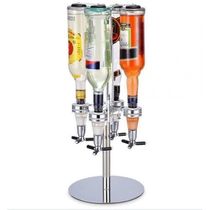Porta Bebidas Giratório com Dosador Automático 4 Garrafas Lorben GT620