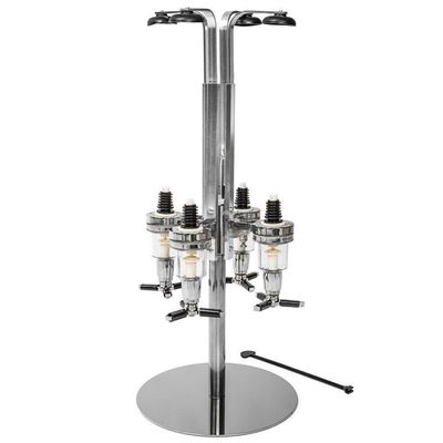Porta Bebidas Giratório com Dosador Automático 4 Garrafas Lorben GT620
