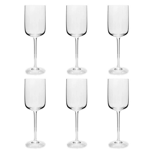 Jogo de taças para água em cristal Strauss 416ml 6 peças