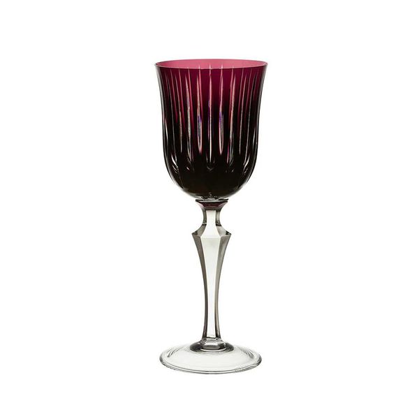 Taça para água em cristal Strauss Overlay 237.101.150 460ml ametista