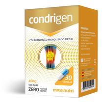 Condrigen Colágeno Tipo 2 Maxinutri 30 Cápsulas