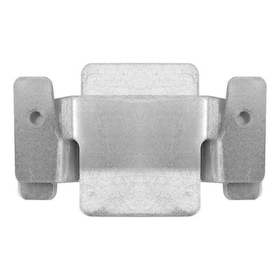 01 Par Conector De Encaixe Para Móveis Compátivel Sofá Cabeceira Painel Galvanizado - Desk Design