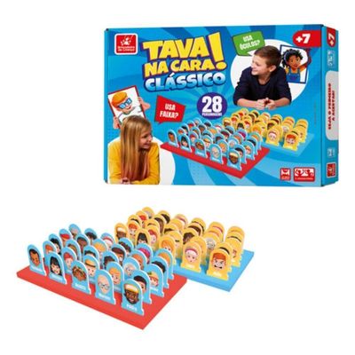 Jogo Tava Na Cara Clássico 6080 Brincadeira De Criança