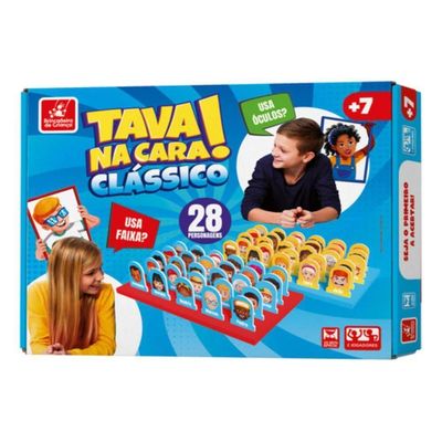 Jogo Tava Na Cara Clássico 6080 Brincadeira De Criança