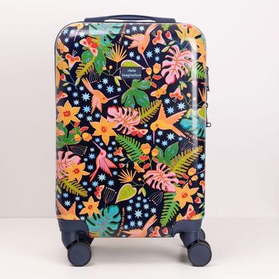 Mala De Viagem Estampa Beija Flor