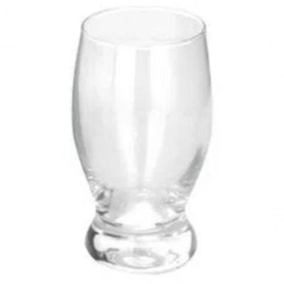 Jogo 4 Copos De Vidro Agua Cerveja Suco 248ml Taça