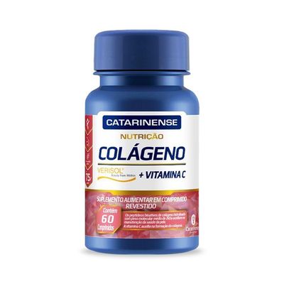 Kit 2 Colágeno Verisol + Vitamina C Catarinense 60 Cápsulas