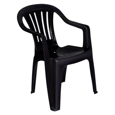 Poltrona Plástica Mor Preto