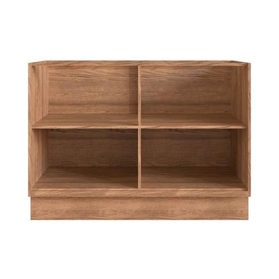 Gabinete p/ Pia Cozinha Balcão Versalis PH 3039 c/ 2 Portas s/ Tampo 120cm Freijo/Argila - Herval