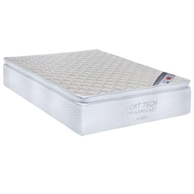 Colchão Casal Molas Ensacadas SuperPocket Fort Tech OrtoPillow (138x188x34) - Ortobom