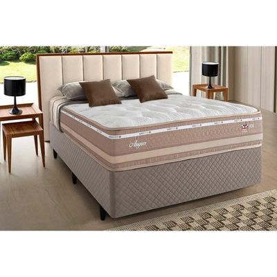 Colchão Casal Molas Maxspring Angres Pillow Top (138x188x28) - Herval