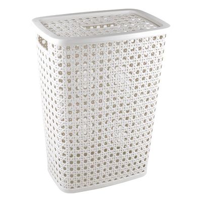 Cesto de Roupa 32L Plasutil Bege