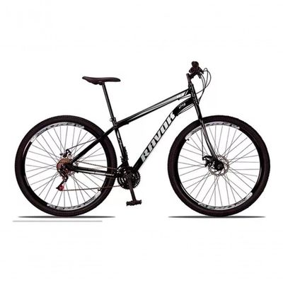 Bicicleta Aro 29 Shimano Traseiro Aço 21 Velocidades Marchas Cor:cinza