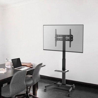 Suporte Pedestal Para Tv 32 A 70 Com Rodízios Sr150 Vinik