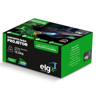 Suporte Para Projetor De Teto Modelo Pro100 Elg Preto