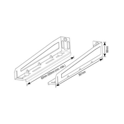 Suporte Para Micro-ondas Brasforma Sbr5.0 Branco