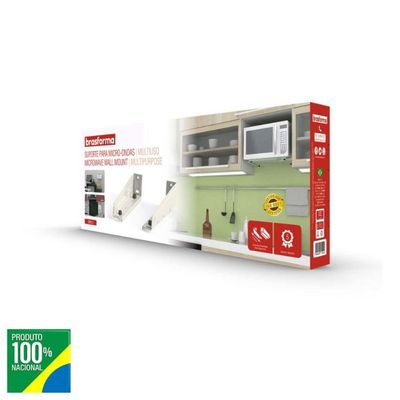 Suporte Para Micro-ondas Brasforma Sbr5.0 Branco