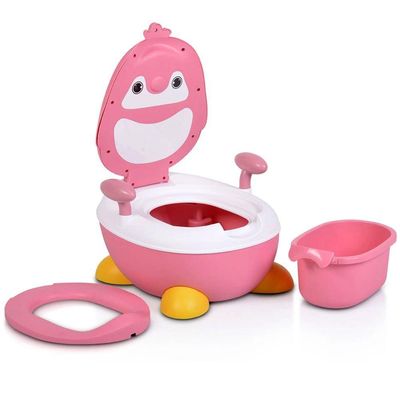 Troninho Lorben Infantil Desfralde Penico Portátil Pinguim Gt6287