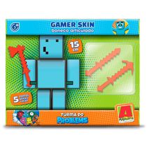 Boneco Gamer Turma do Problems 15cm com Acessórios Algazarra
