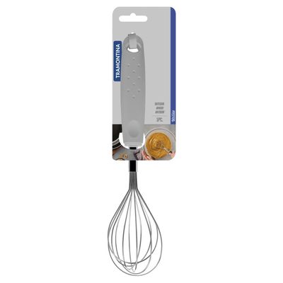 Batedor Manual Tramontina Utilita em Aço Inox com Cabo