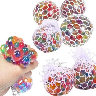 Fun Stress Apertar Bola Bolinha Anti Stress Rainbow