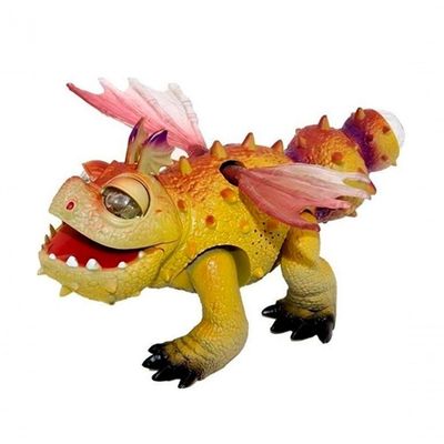 Dupla Brinquedo Infantil Dragão Dinossauro Com Movimento Luz
