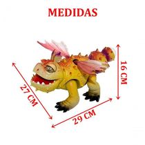 Brinquedo Infantil Dragão Dinossauro Com Luz E Som Movimento