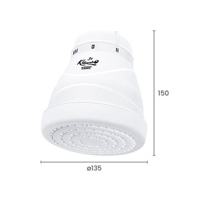 Chuveiro Fame Kibanho 3T Branco 5400W 220V