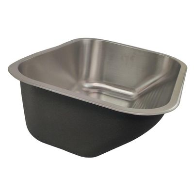 Tanque Lavanderia Aço Inox 30 Litros Lava Tecido Roupa Tanquinho Limpeza Lavabo Casa Area Externa