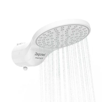 Chuveiro Zagonel Moment 4 Temperaturas Branco 4400W 220V