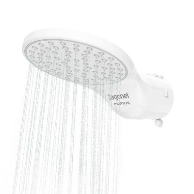 Chuveiro Zagonel Moment 4 Temperaturas Branco 6800W 220V