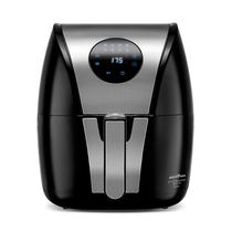 17502695914072 Fritadeira Elétrica Britânia Air Fryer Digital Inox 5L BFR41PI Preta/Inox 220V