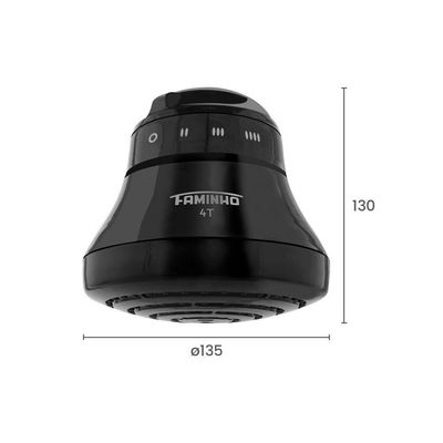 Chuveiro Fame Faminho 4T Black 5400W 110V