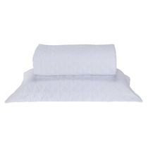 Cobre Leito Solteiro Milão Dupla Face Micropercal 200 Fios 2 Peças - Branco