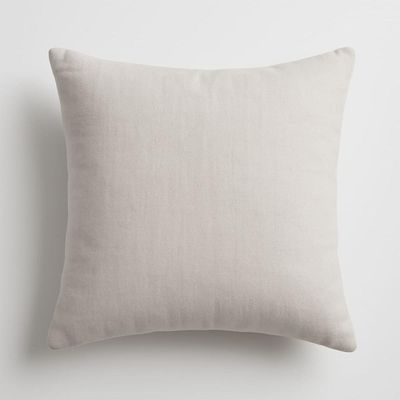 Almofada Suede Decorativa 42cm P- Sala, Quarto Ou Escritório Bege