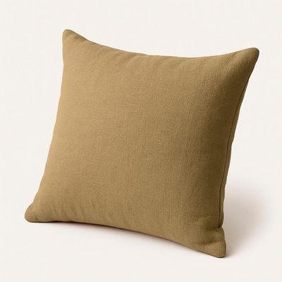 Kit 2 Almofadas Suede Decorativa 42cm Sala Quarto Escritório Capuccino