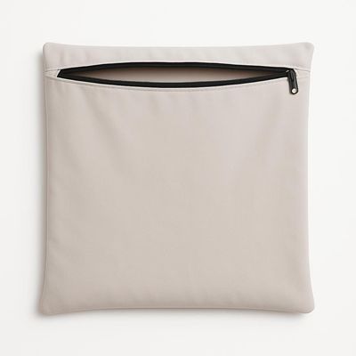 Kit 2 Capas De Almofada Decorativa 42cm Sala Quarto Balaqui Bege