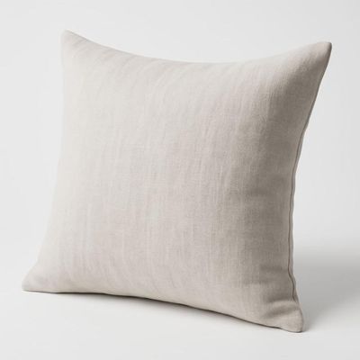 Almofada 42cm Decorativa Suede Fofinha Para Sofá E Cadeira Bege
