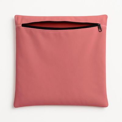 Kit 2 Capa De Almofada 42cm Decorativa Suede Sofá Poltrona Rosa