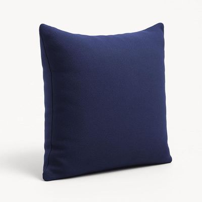 Kit 2 Almofada 42cm Decorativa Suede Fofinha Sofá E Cadeira Azul Marinho