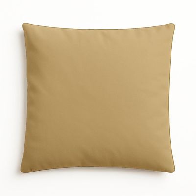 Capa De Almofada 42cm Decorativa Suede Para Sofá E Cadeira Capuccino