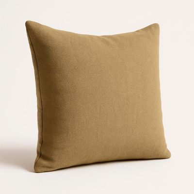 Almofada 42cm Decorativa Suede Fofinha Para Sofá E Cadeira Capuccino