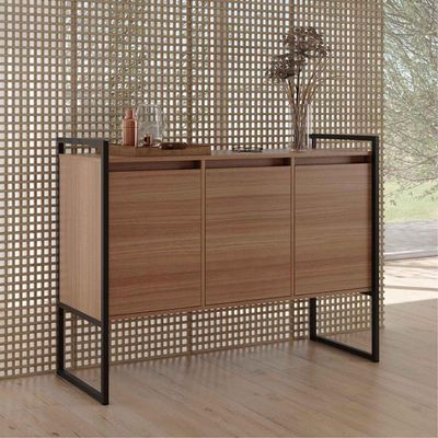 Conjunto Buffet E Aparador Industrial Jade Montana